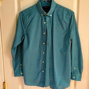 Boys performance vineyard vines button